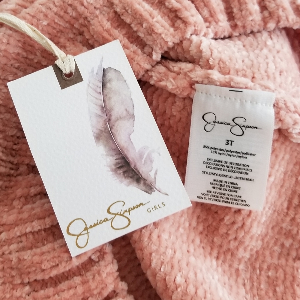 🛑SOLD🛑 NWT Jessica Simpson 3T Girl Sweater set - Picture 3 of 7